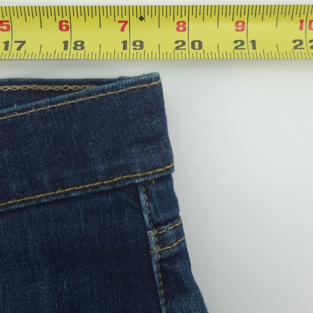 Levi's‎ Mens Jeans 513 Slim Straight 38x30 Blue Dark Wash Denim Classic
